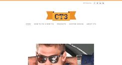Desktop Screenshot of ct3bowties.com